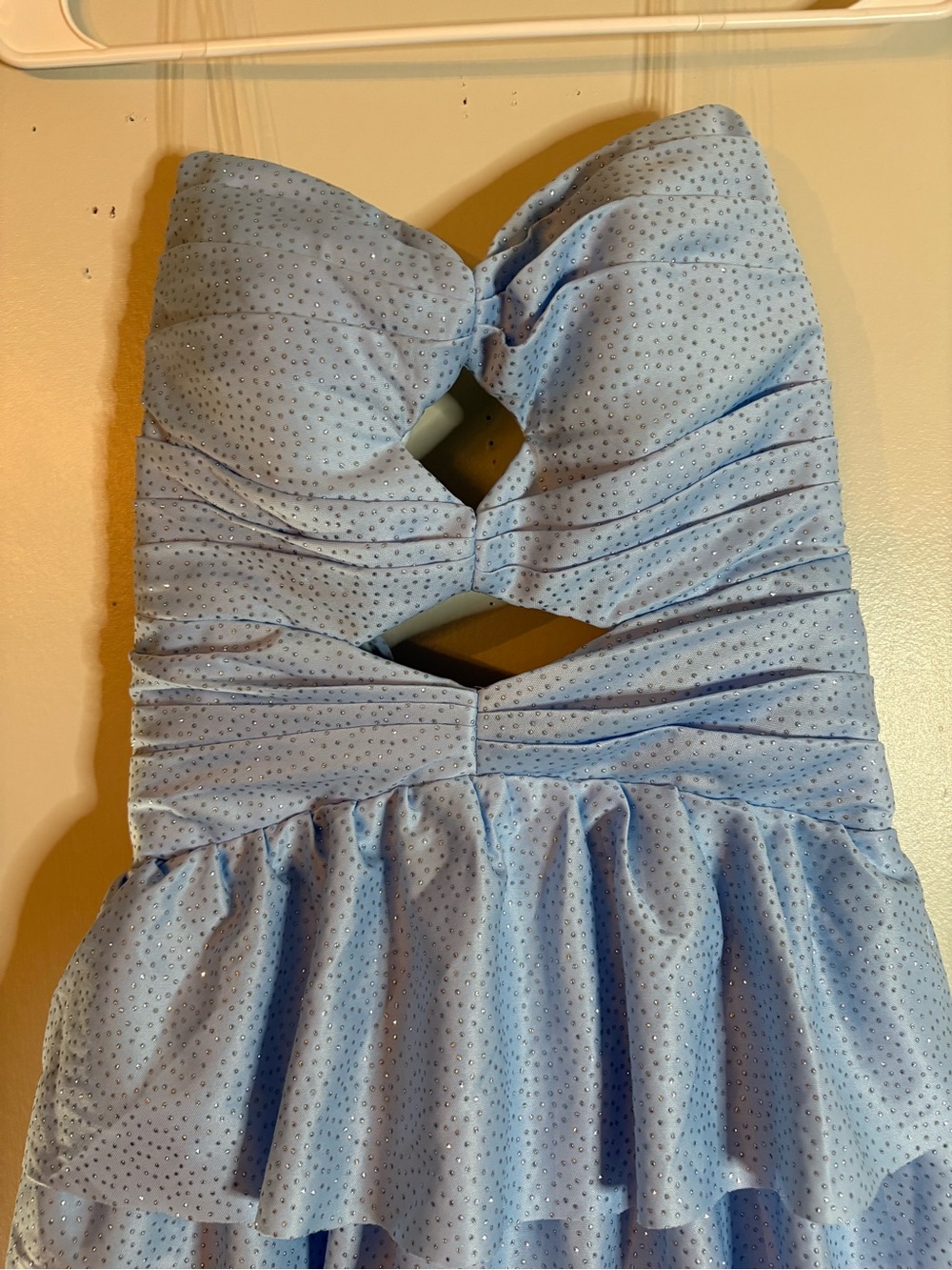 Ruffle Prom Dress - Picture 2 of 8